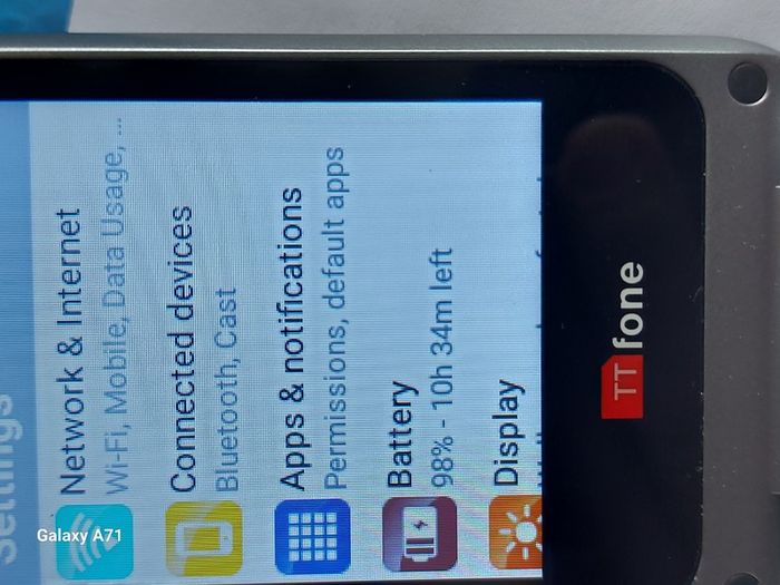 TTPhone, Flip Phone, Model TT970, in excellent like new condition