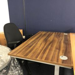 Tiempo Walnut 1400 x 800 Office Desk