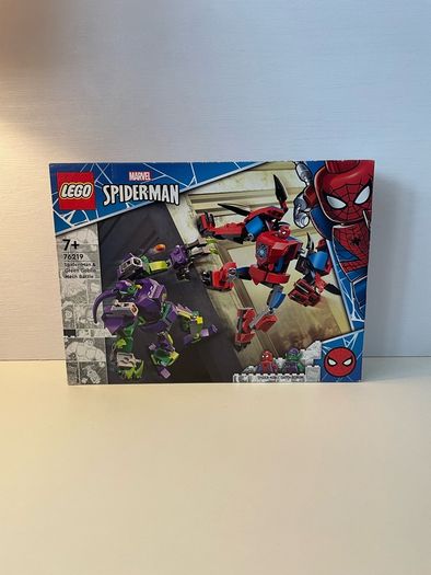 LEGO Spider man and Green Goblin Mech Battle 76219