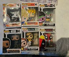 6 x funkos