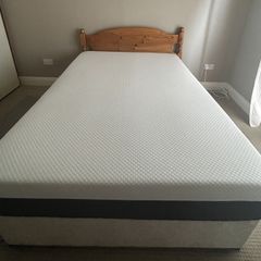 Mattress 135x190cm EIMA Medium Double, JYSK