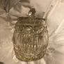 Vintage Crystal Biscuit Barrel Image 2