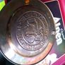 Copper plate wall decoration Mexican warrior decor ceramic  clay Image 4