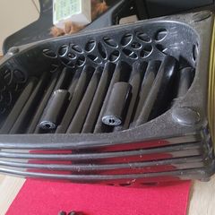 shelving unit black