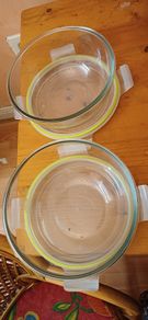 Glass bowl/ tefal/ pyrex style