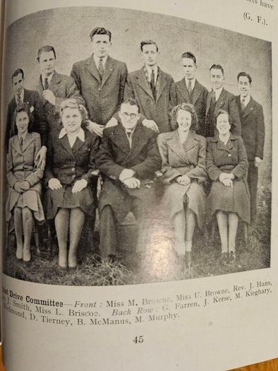 Fairview. Catholc Young Men's Society. ( Blessed Oliver Plunket Branch) Silver Jubilee Souvenir Book 1919-1944.