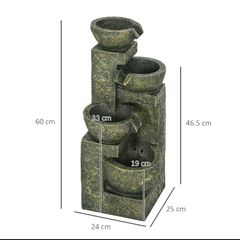 garden waterfall fountain