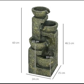 garden waterfall fountain