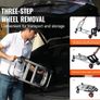 Aluminum Hand Truck 2 in 1 Heavy Duty Folding Dolly Cart 181kg Capacity Image 4