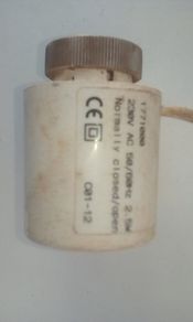 HERZ Thermoelectric Actuator, Motor Head for underfloor Heating 230 V