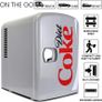Diet Coke 4L Portable Cooler/Warmer, Compact Personal Travel Fridge for Snacks Lunch Drinks Cosmetics, Includes 12V and AC Cords (FREE SHIPPING) Image 6