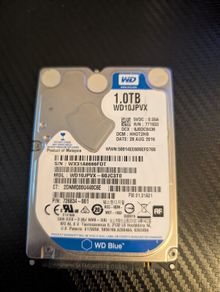 Wd Blue Wd10jpvx 1 Tb 2.5" Sata