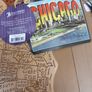 Chicago wooden map. Image 3