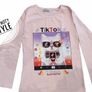 BLOUSE with a kitty wearing Tik Tok glasses Image 5