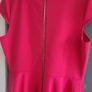 WD NY cerise peplum top Sz L (Fit 14-16UK) - Bnwt Image 3