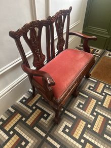 Kids antique bench