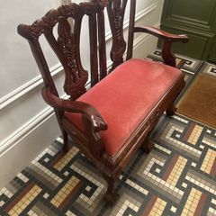 Kids antique bench