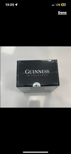 Guinness beer Draught Nitrosurge Device