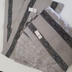 Silver Table Runner and 8 Placemats