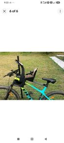 WeeRide Classic Safe Front Mounted Children's Bike Seat Ages 1-4 in Grey