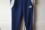 Adidas navy tracksuit bottoms age 11-12