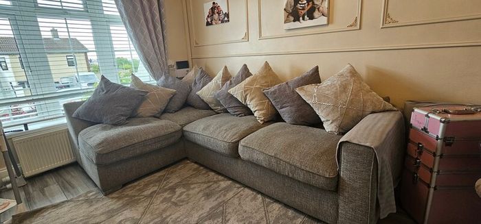 L shape sofa