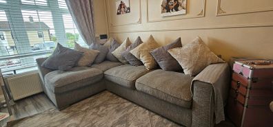 L shape sofa