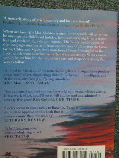 The Sea, John Banville, Paperback book, Fiction