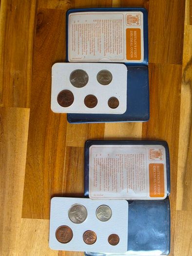 Britain's first Decimal  Coins Set