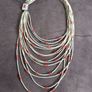 Jade and coral neckpiece Image 8