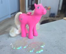 Hollywood Mail Order MO HTF Rare Wings Flutter Ponies MLP G1 My Little Pony