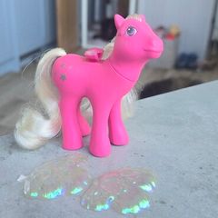Hollywood Mail Order MO HTF Rare Wings Flutter Ponies MLP G1 My Little Pony