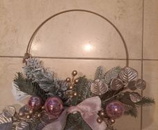 Christmas wreath new with tag