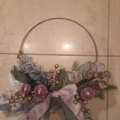 Christmas wreath new with tag