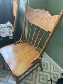 Vintage Oak dining chairs
