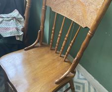 Vintage Oak dining chairs