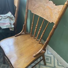 Vintage Oak dining chairs