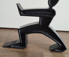 "James" the Doorman Rubber Door Stop