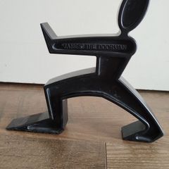 "James" the Doorman Rubber Door Stop