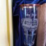 Duiske - on your wedding day - gold rimmed champagne flutes Image 3