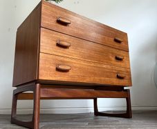 Vintage Retro Mid Century Teak G Plan 'Quadrille' Chest of Drawers