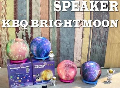 Bright Galaxy LED Touch Control Wireless Speaker Rechargeable