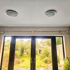 Vintage Style Track Curtain Rod