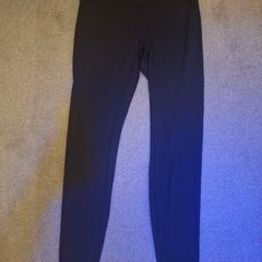 Black Lululemon Wunder Train Leggings