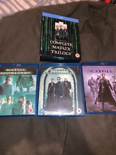 The Matrix Trilogy Blu-ray box set