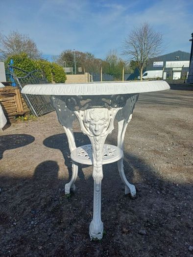 cast iron tables