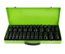 DSD Tools 1/2" Deep & Shallow Impact Socket Set with Metal Case