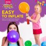 70pk Premium Latex Multicoloured Balloons Image 9