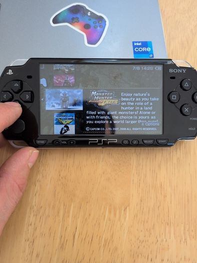 PSP 3000 modded