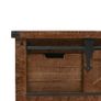 Console Table Solid Fir Wood 131x35.5x75 cm Brown Image 8